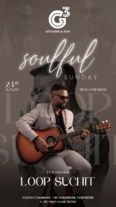 Live singing Flyer